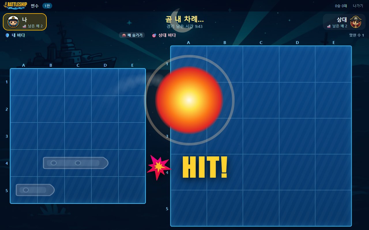 학생 태블릿: 고른 칸에 미사일이 떨어져 HIT!
